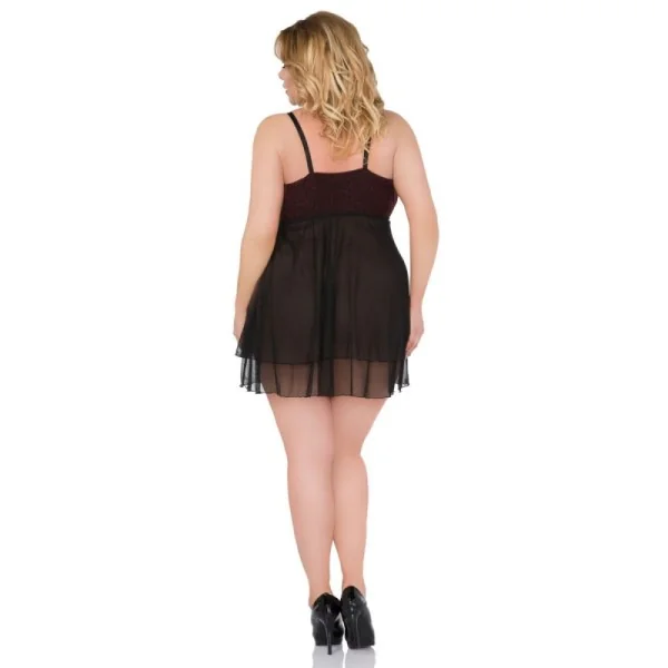 Schwarzes Chemise Sb/1020 von Andalea kaufen | Fesselliebe
