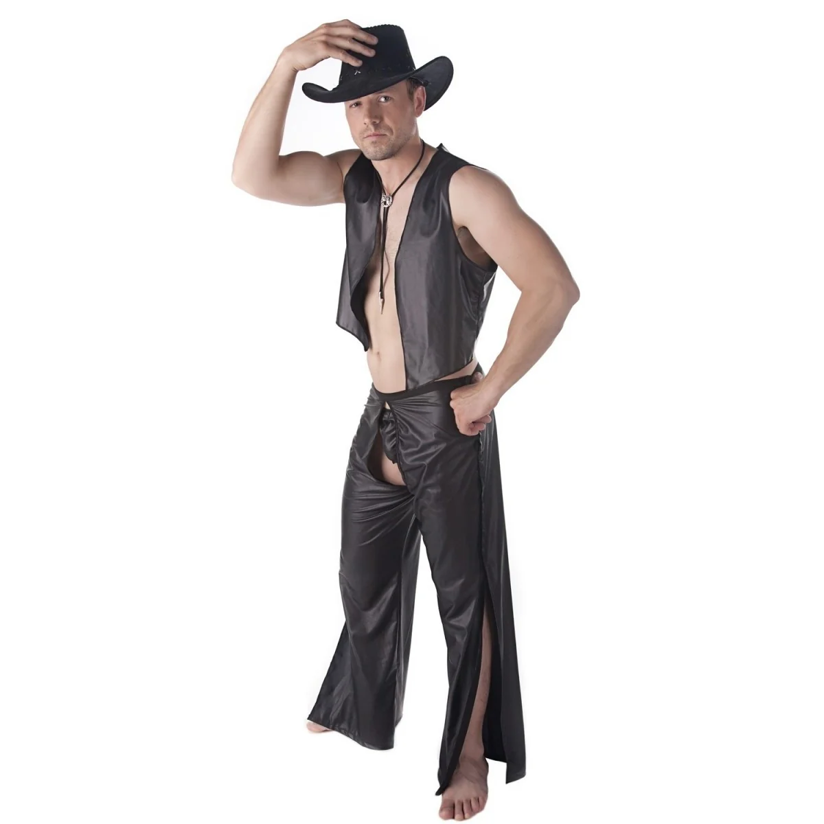 3-Teiliges Cowboy-Set Sw/107 Andalea Sexy Work Kollektion kaufen | Fesselliebe