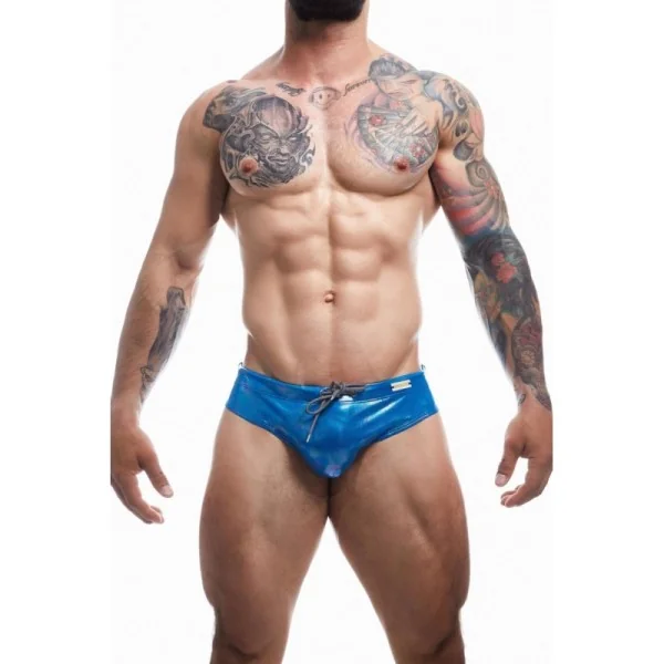 Blauer Badeslip EMER4LD von Cut4Men kaufen | Fesselliebe