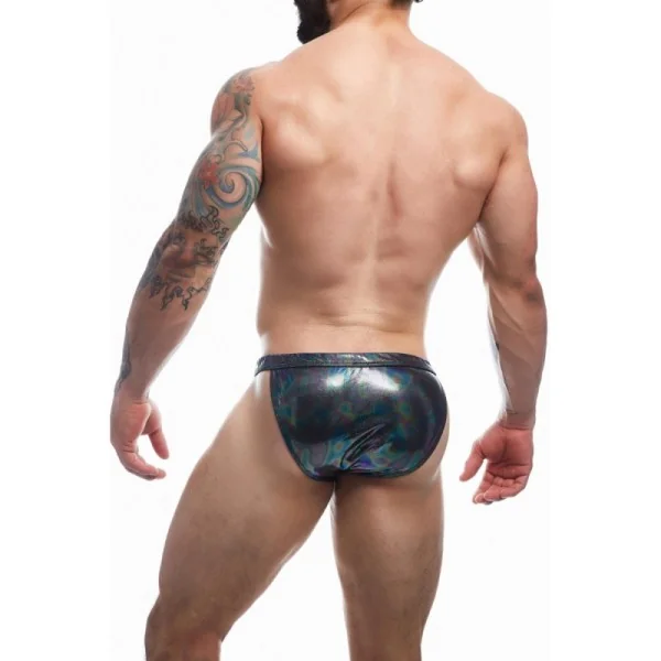 Schwarzer Wetlook Clip Tanga Brief EMER4LD von Cut4Men kaufen | Fesselliebe