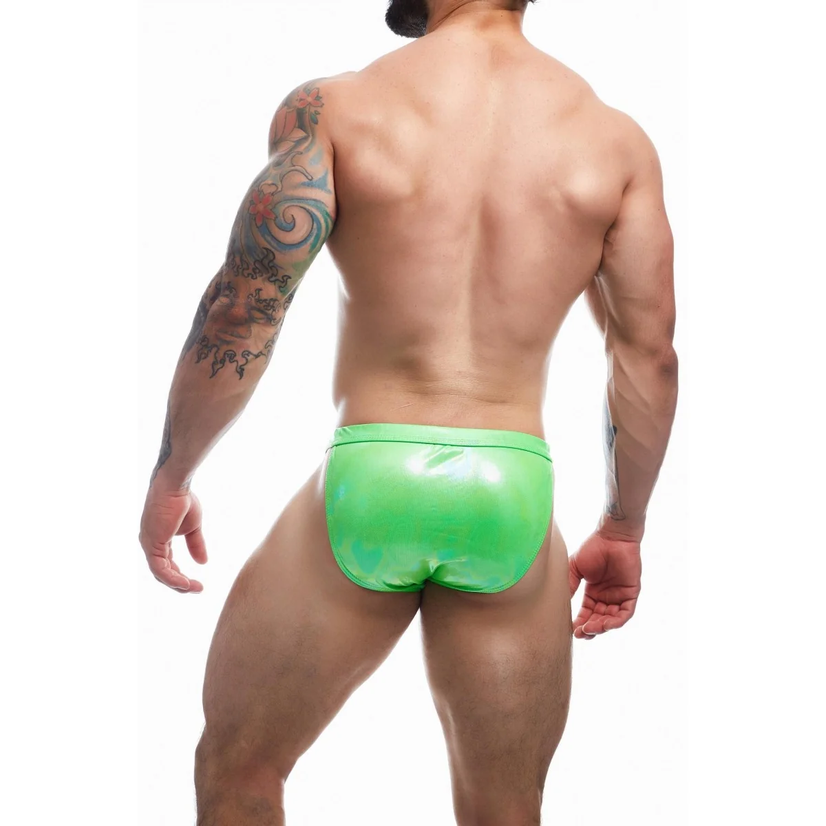 Grüner Wetlook Clip Tanga Brief EMER4LD von Cut4Men kaufen | Fesselliebe