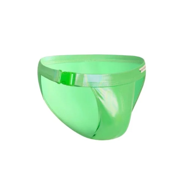 Grüner Wetlook Clip Tanga Brief EMER4LD von Cut4Men kaufen | Fesselliebe