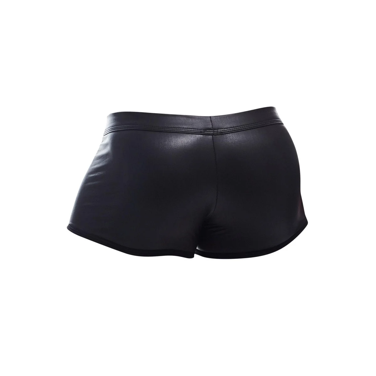 Schwarzer Wetlook Boxer BL4CK03 von Cut4Men kaufen | Fesselliebe