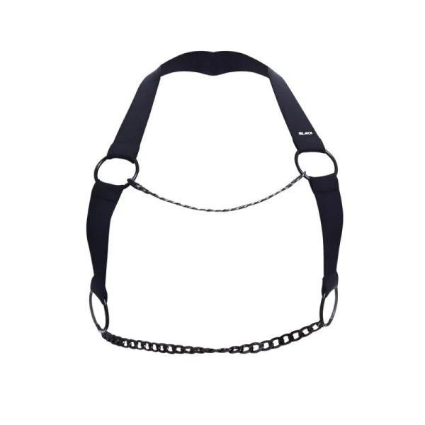 Schwarzer Brust-Harness 03 by Cut4Men kaufen | Fesselliebe