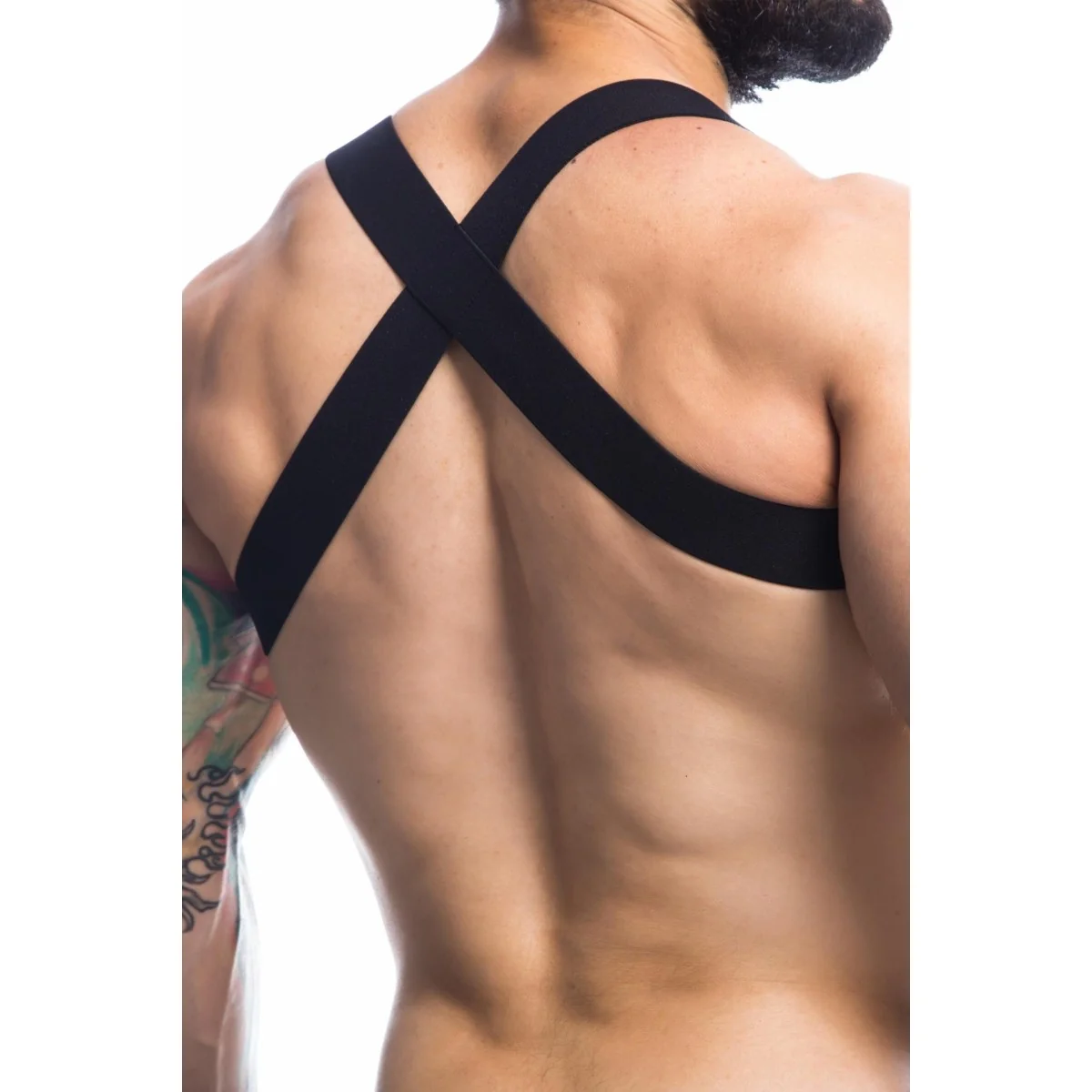 Schwarzer Brust-Harness 02 by Cut4Men kaufen | Fesselliebe