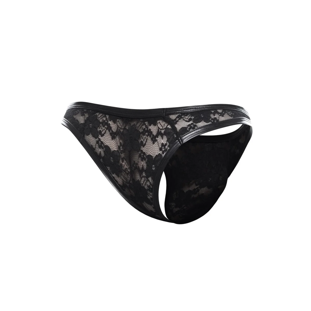 Schwarzer String Spitze L4CE03 von Cut4Men kaufen | Fesselliebe