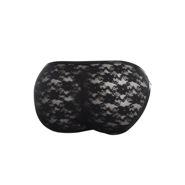 Schwarzer Bikini Bulge Slip L4CE01 von Cut4Men kaufen | Fesselliebe