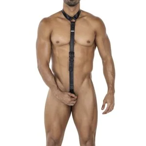 Schwarzer Body-Harness 08 von Cut4Men kaufen | Fesselliebe