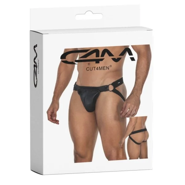 Schwarzer Jock Snap von Cut4Men kaufen | Fesselliebe