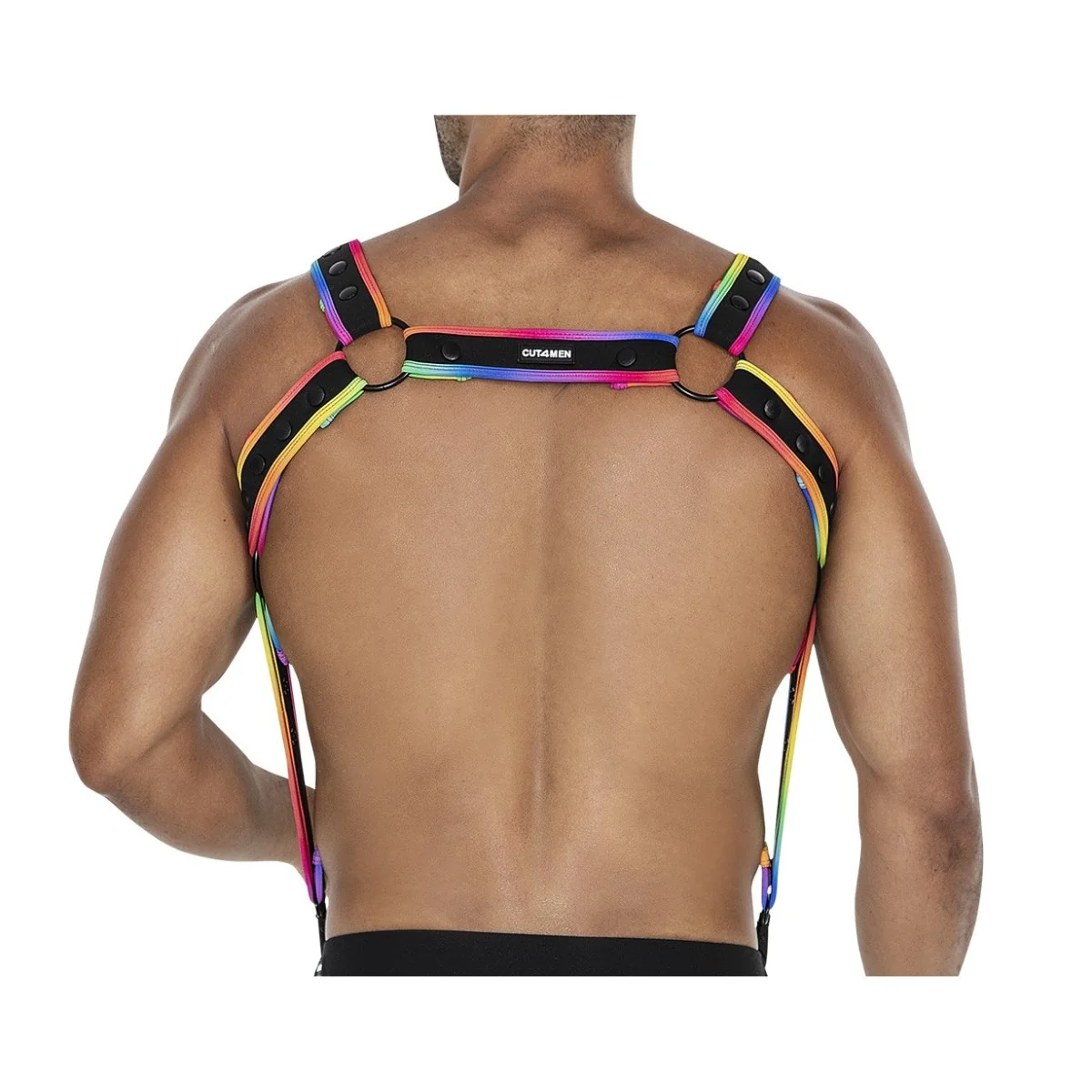 Mehrfarbiger Brust-Harness 05 von Cut4Men kaufen | Fesselliebe