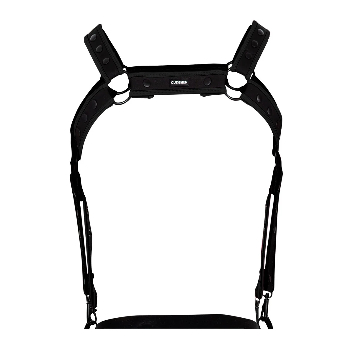 Schwarzer Brust-Harness 05 von Cut4Men kaufen | Fesselliebe