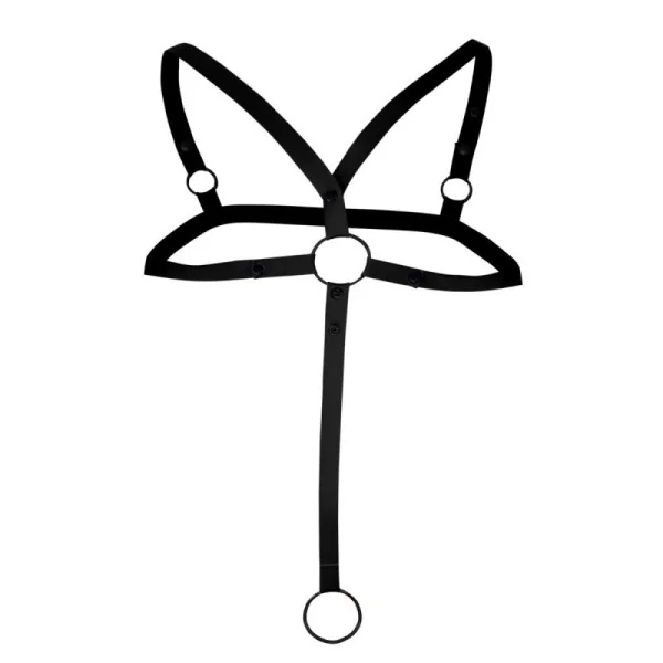 Schwarzer Body-Harness 04 by Cut4Men kaufen | Fesselliebe