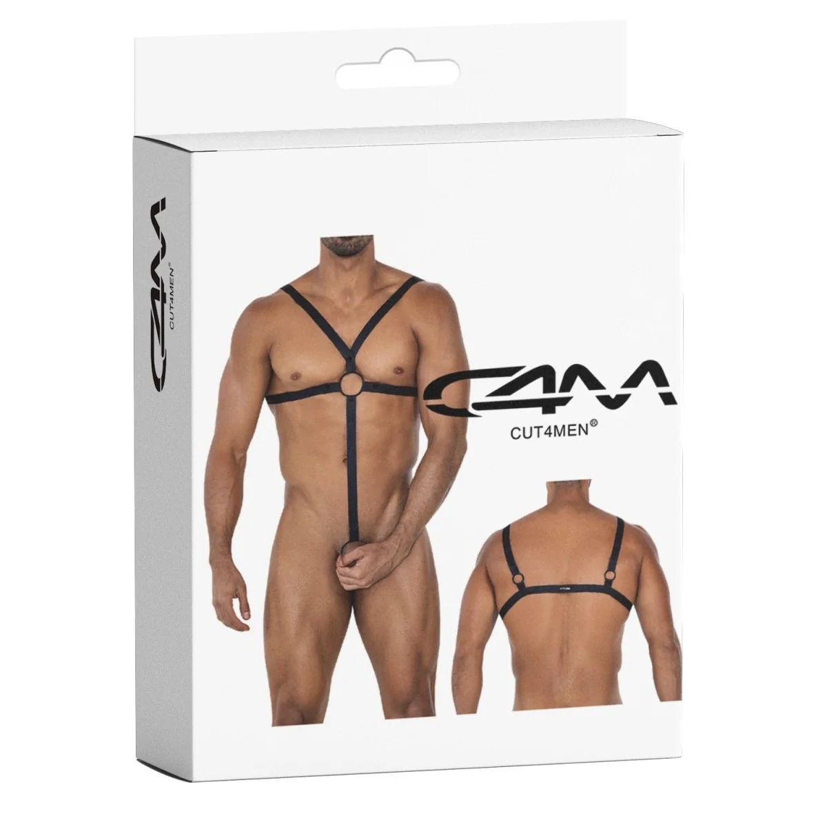 Schwarzer Body-Harness 04 by Cut4Men kaufen | Fesselliebe