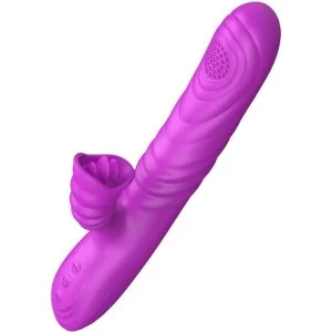 Angelia Multifunktionsvibrator mit Stimulierendem Zungenvioletten Wärmeeffekt von Armony Vibrators kaufen | Fesselliebe