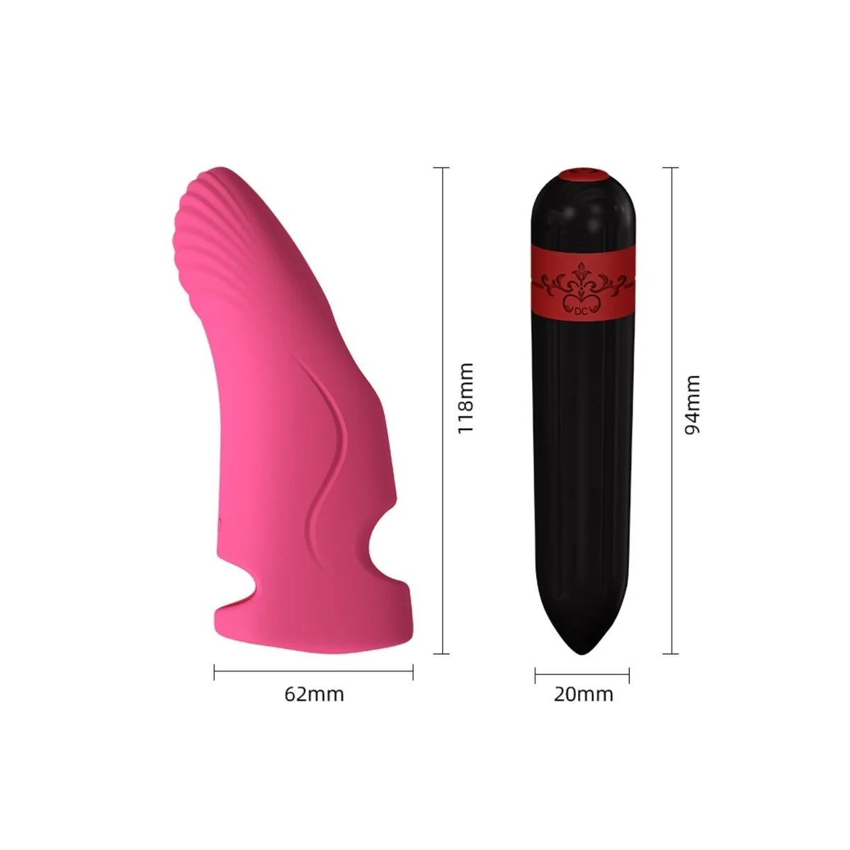 Aurora Vibrator Finger Fuchsia von Armony Vibrators kaufen | Fesselliebe