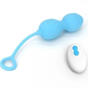 Blossoms Vaginal Hantel Vibration mit Fernbedienung 10 Vibrationen Blau von Armony Vibrators kaufen | Fesselliebe
