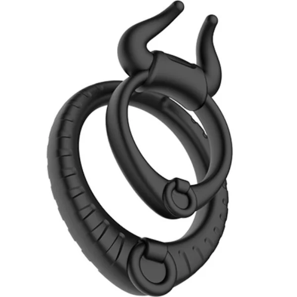 Bulls Pasion Ring Schwarz von Armony For Him kaufen | Fesselliebe