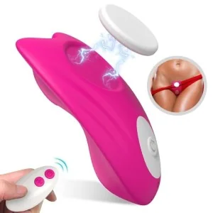 Butterfly Tragbares Höschen Vibrator mit Fernbedienung Rosa von Armony Wearables kaufen | Fesselliebe