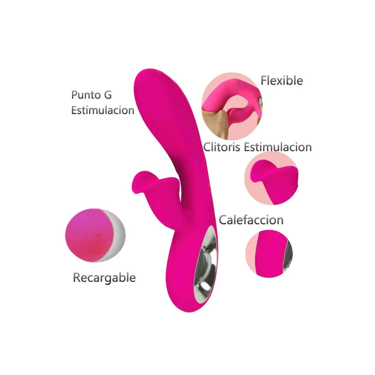 Daro Vibrator & Pull Ring Stimulator Fuchsia von Armony Vibrators kaufen | Fesselliebe