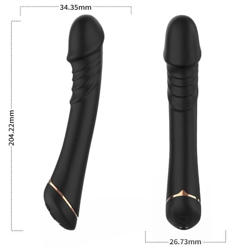 Dildo Vibrator Silikon Schwarz von Armony Vibrators kaufen | Fesselliebe