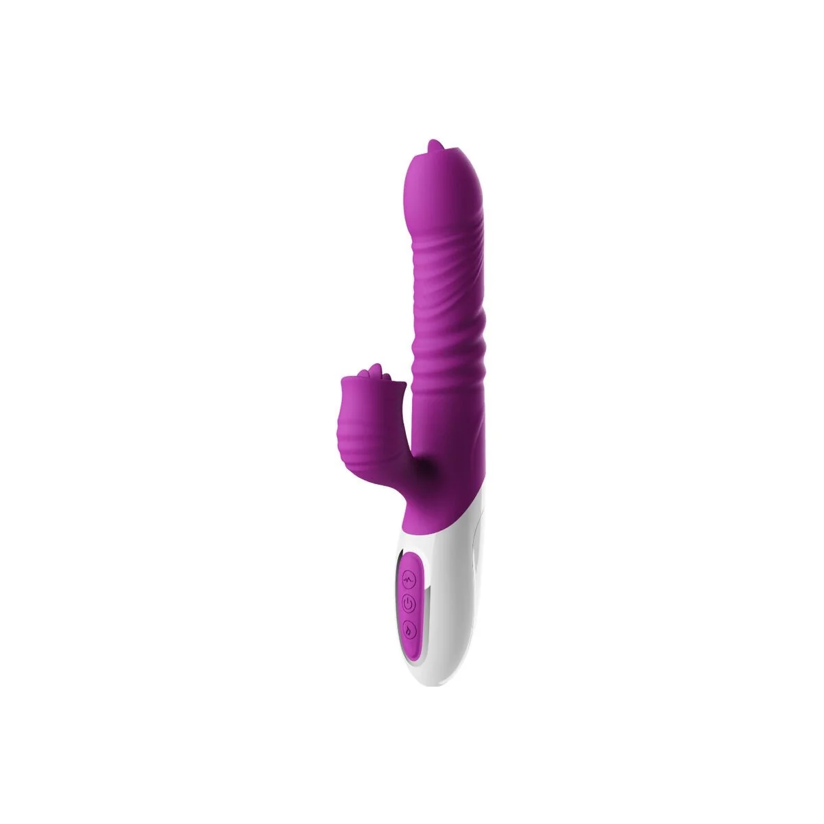 Doppelzungenvibrator & Stoßender Violetter Wärmeeffekt von Armony Vibrators kaufen | Fesselliebe