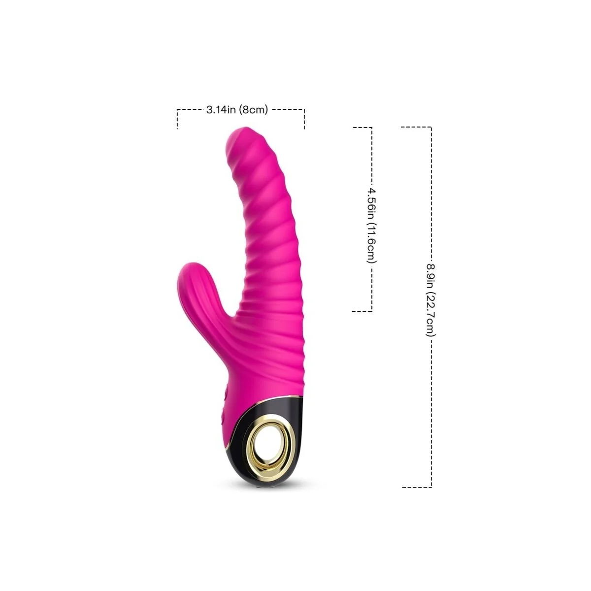 Eternity Vibrator Silikon Fuchsia von Armony Vibrators kaufen | Fesselliebe