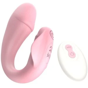 Freshfun Cici Stap-On Vibrator mit Fernbedienung und App 10 Vibrationen Rosa von Armony Vibrators kaufen | Fesselliebe