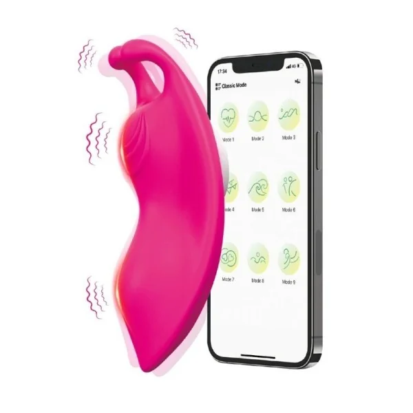 Honeybee Tragbares Höschenvibrator G-Spot Fuchsia -mit kostenloser App von Armony Wearables kaufen | Fesselliebe
