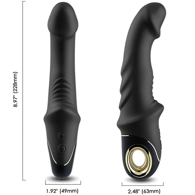 Joyblade Dildo Vibrator Rotator Schwarz von Armony Vibrators kaufen | Fesselliebe