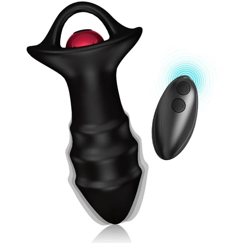 Kylin Fingervibrator & Analplug mit Fernbedienung Schwarz von Armony Anal kaufen | Fesselliebe