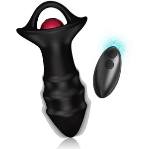 Kylin Fingervibrator & Analplug mit Fernbedienung Schwarz von Armony Anal kaufen | Fesselliebe