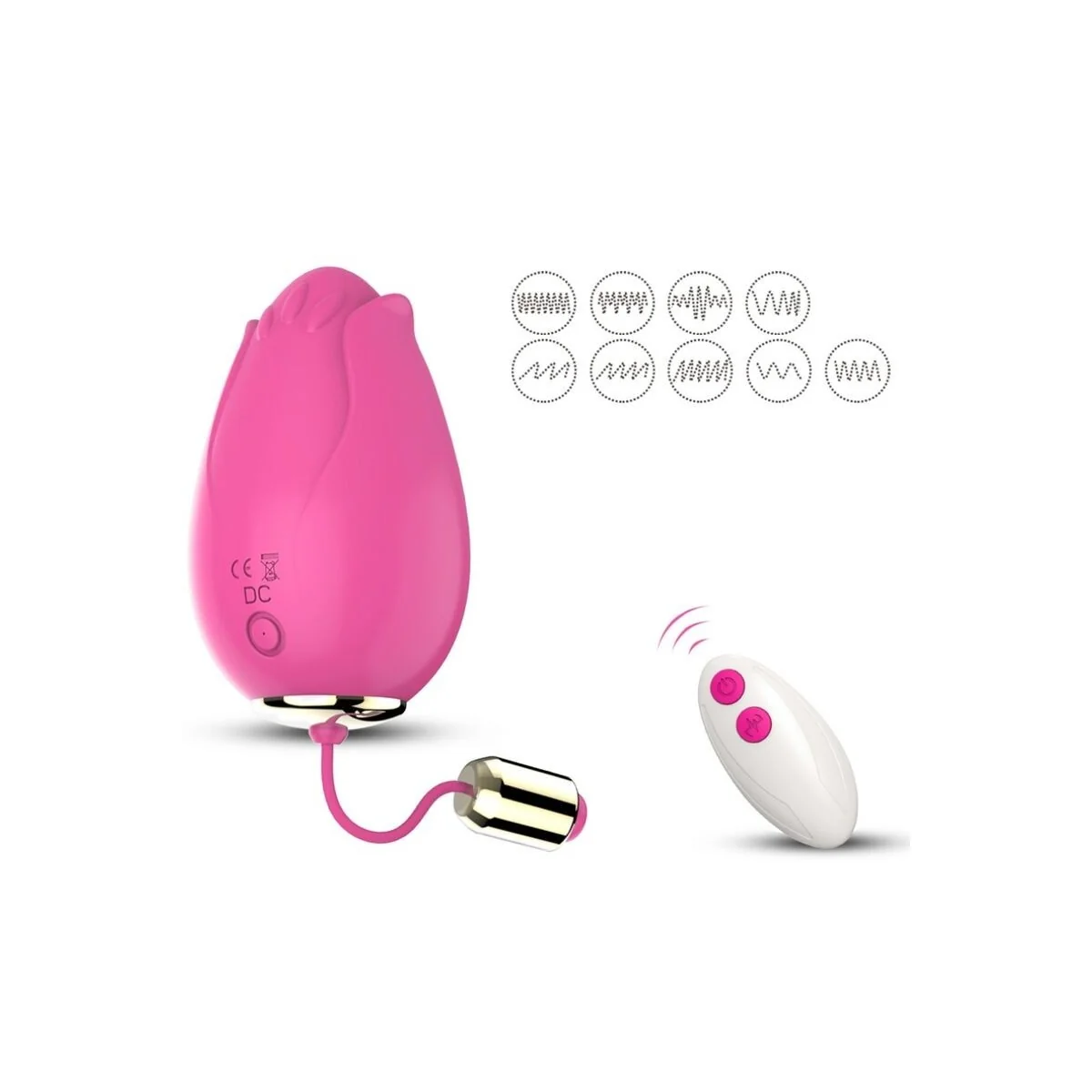 Mandala Eivibrator G-Spot mit Fernbedienung Fuchsia von Armony Stimulators kaufen | Fesselliebe