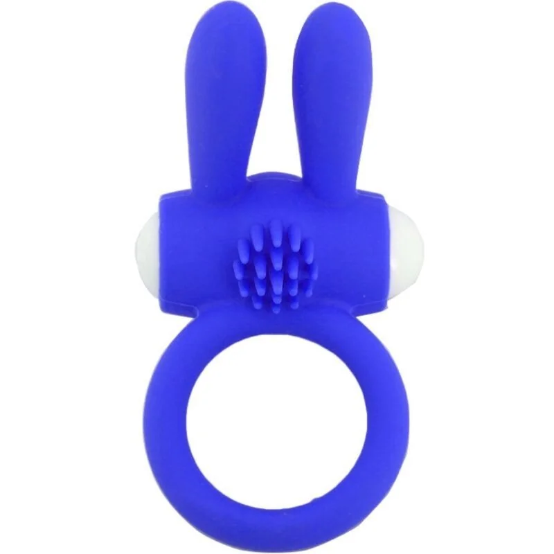 Mr Bunny Vibratorring Silikon Blau von Armony For Him kaufen | Fesselliebe