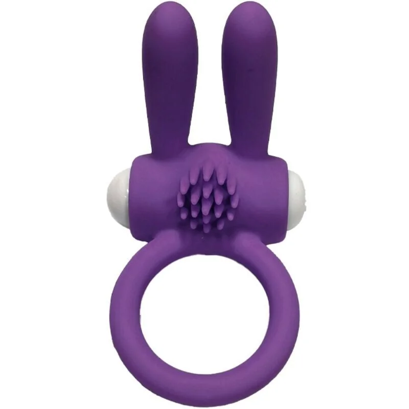 Mr Bunny Vibratorring Silikon Lila von Armony For Him kaufen | Fesselliebe