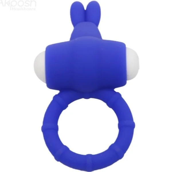 Ms Bunny Vibratorring Silikon Blau von Armony For Him kaufen | Fesselliebe