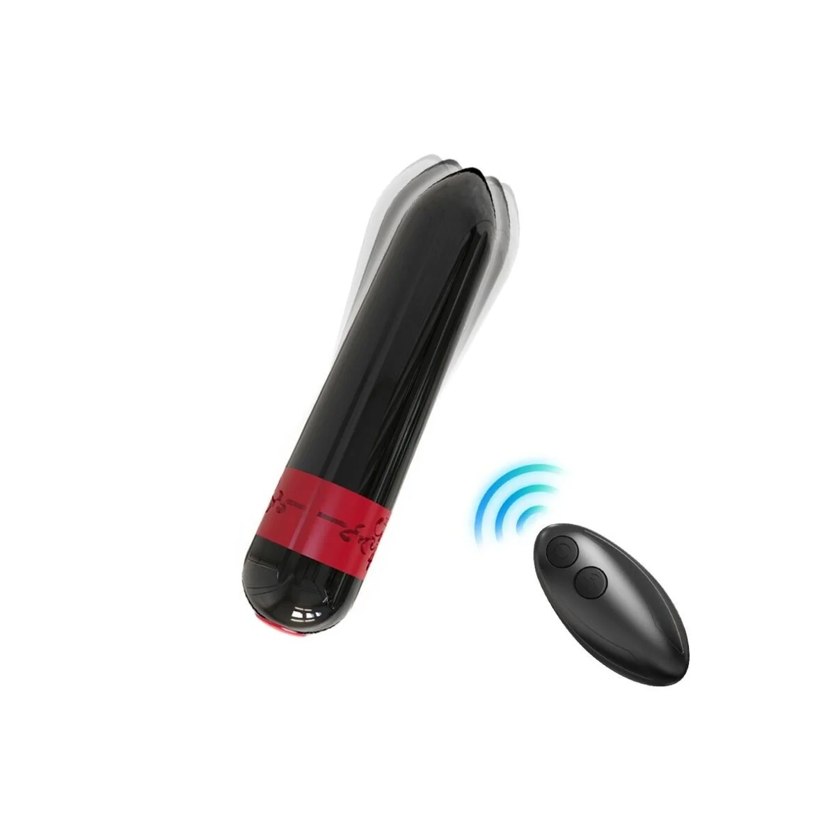 Rocket Vibrator Bullet mit Fernbedienung Schwarz von Armony Stimulators kaufen | Fesselliebe