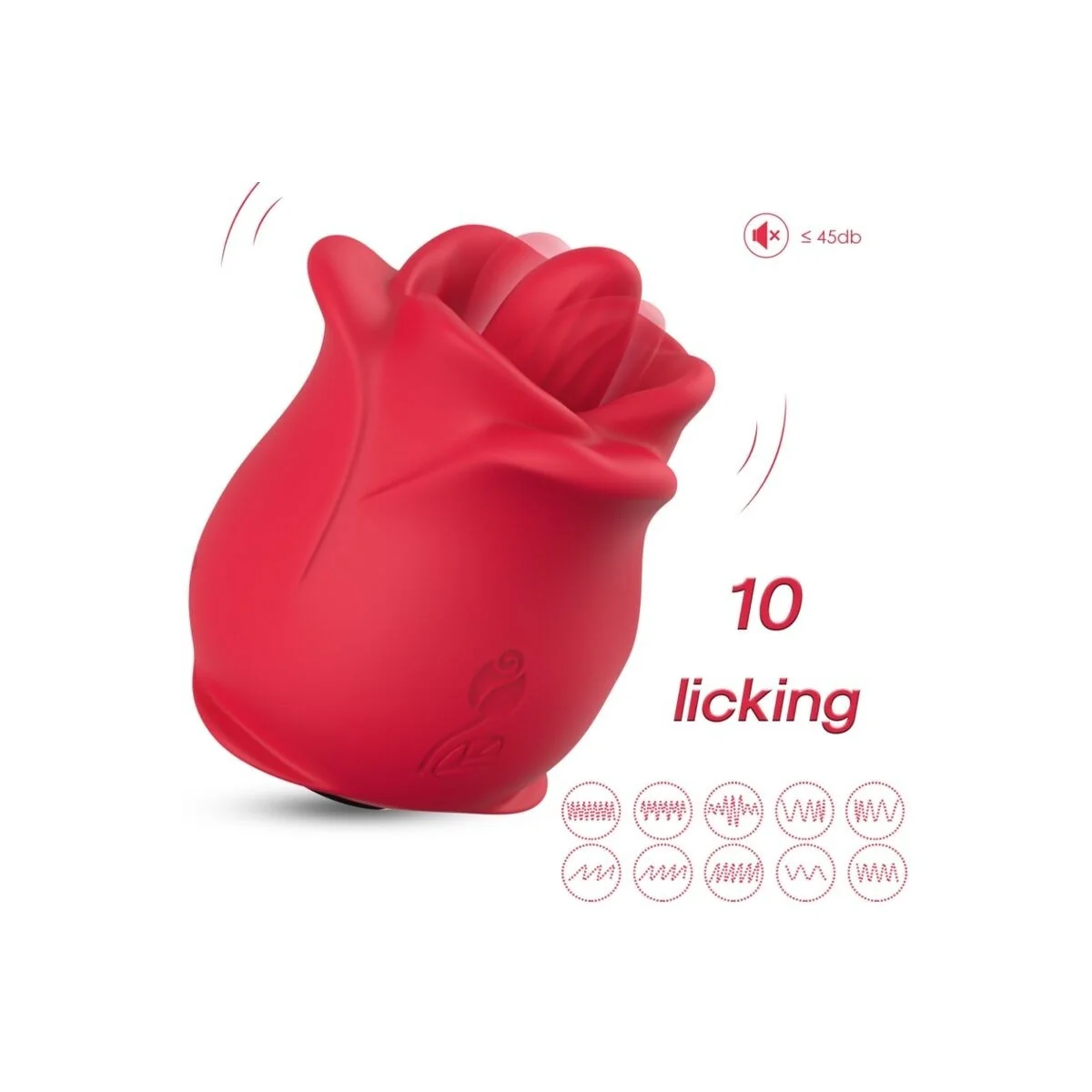 Rosa Vibrator Rot von Armony Stimulators kaufen | Fesselliebe