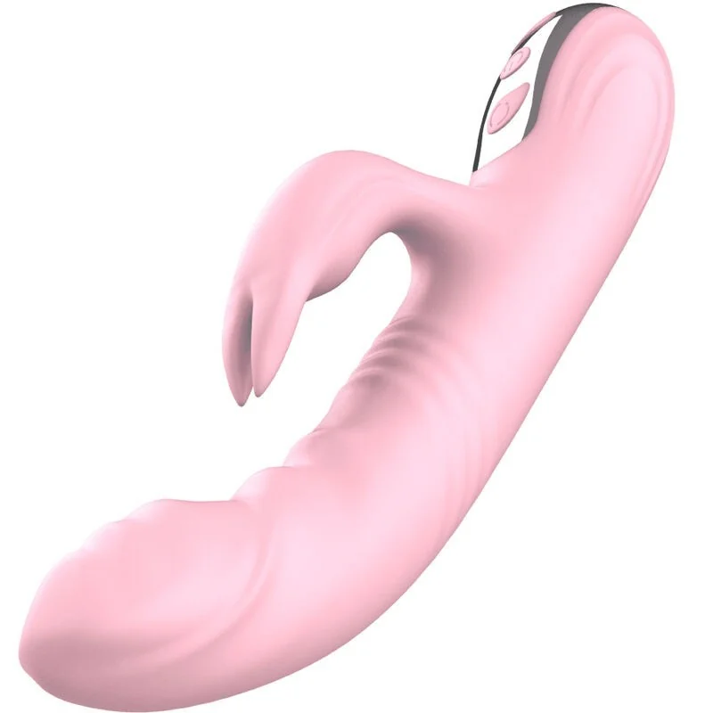 Vollfinger-Kaninchenvibrator Rosa Wärmeeffekt von Armony Vibrators kaufen | Fesselliebe
