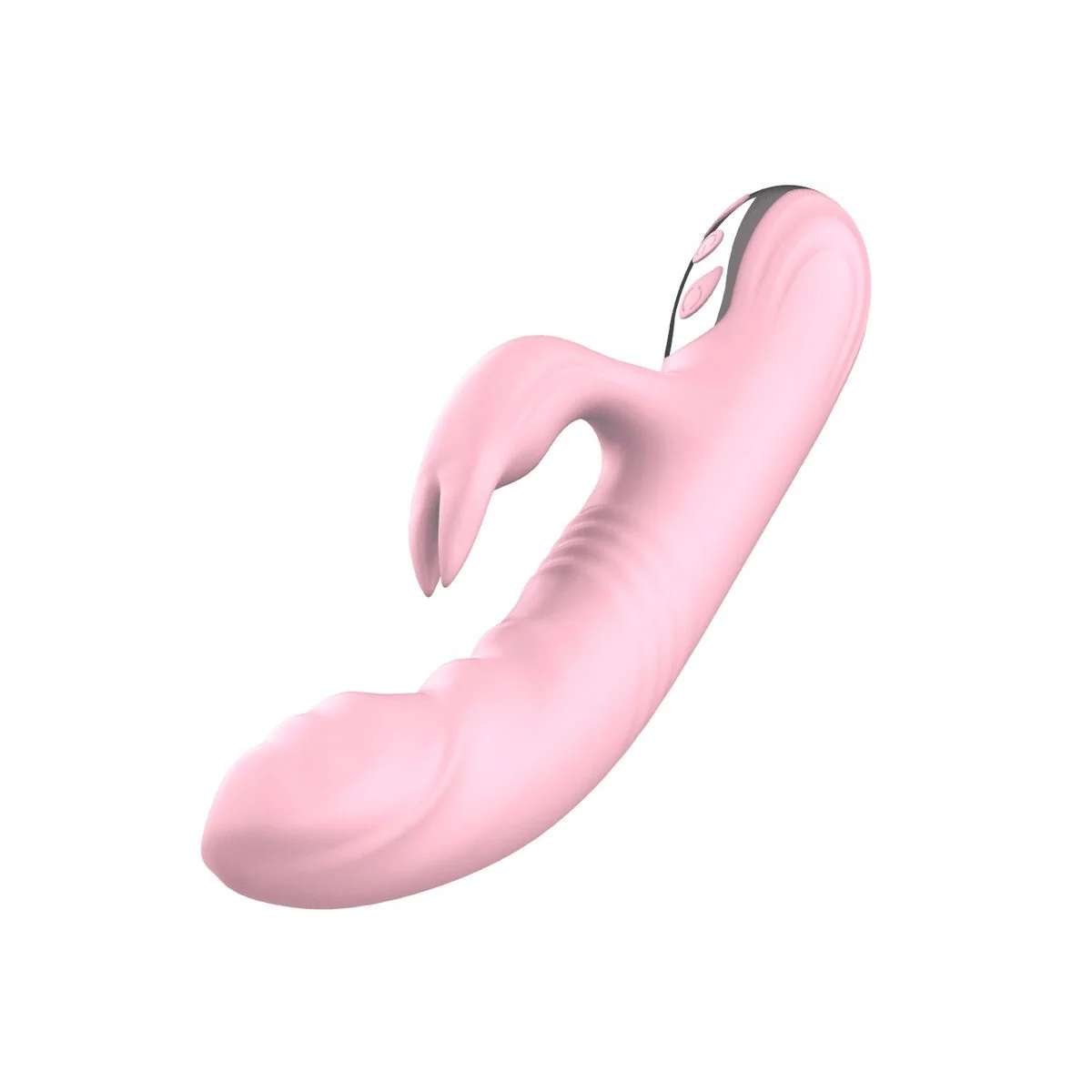 Vollfinger-Kaninchenvibrator Rosa Wärmeeffekt von Armony Vibrators kaufen | Fesselliebe