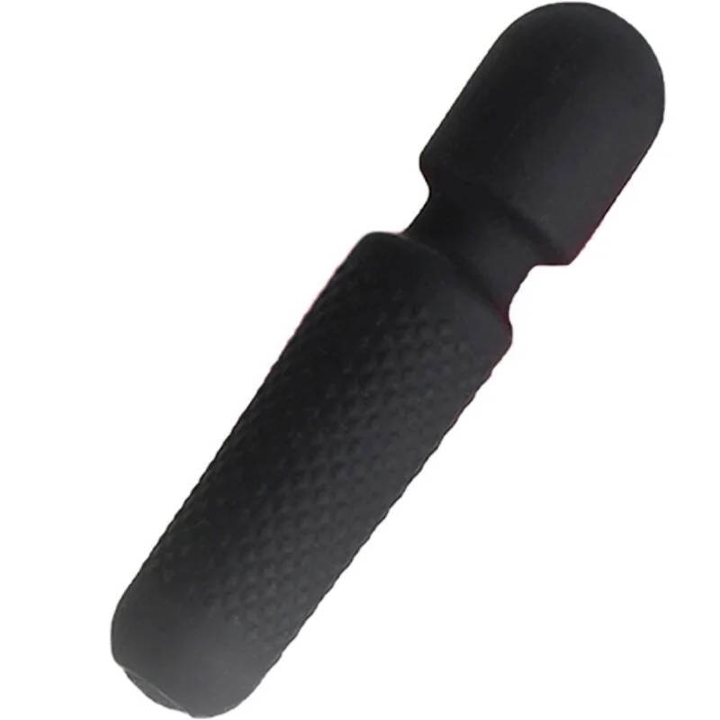 Your Magic Massager & Vibrator wiederaufladbar 10 Vibrationen Stab Punkte Schwarz von Armony Massagers kaufen | Fesselliebe