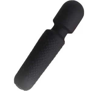 Your Magic Massager & Vibrator wiederaufladbar 10 Vibrationen Stab Punkte Schwarz von Armony Massagers kaufen | Fesselliebe
