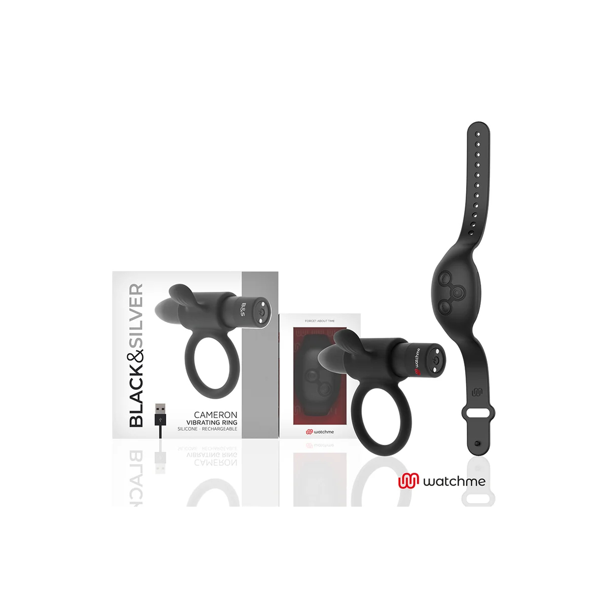 Cameron Cockring-Uhr mit Fernbedienung von Black&Silver kaufen | Fesselliebe