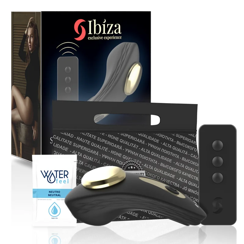 Silikon-Höschenvibrator mit Fernbedienung von Ibiza kaufen | Fesselliebe
