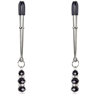 Nippelklammern mit Kristallsteinen von Ohmama Fetish kaufen | Fesselliebe