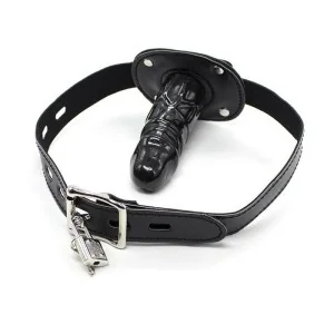 Tpe Penis Gag mit Vorhngeschloss L von Ohmama Fetish kaufen | Fesselliebe