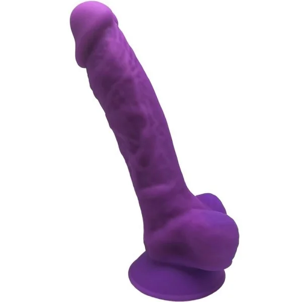 Model 1 realistischer Penis Premium Silexpan Silikon Violett 17.5 cm von Silexd kaufen | Fesselliebe