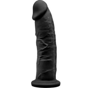Modell 2 realistischer Penis Premium Silexpan Silikon Schwarz 19 cm von Silexd kaufen | Fesselliebe