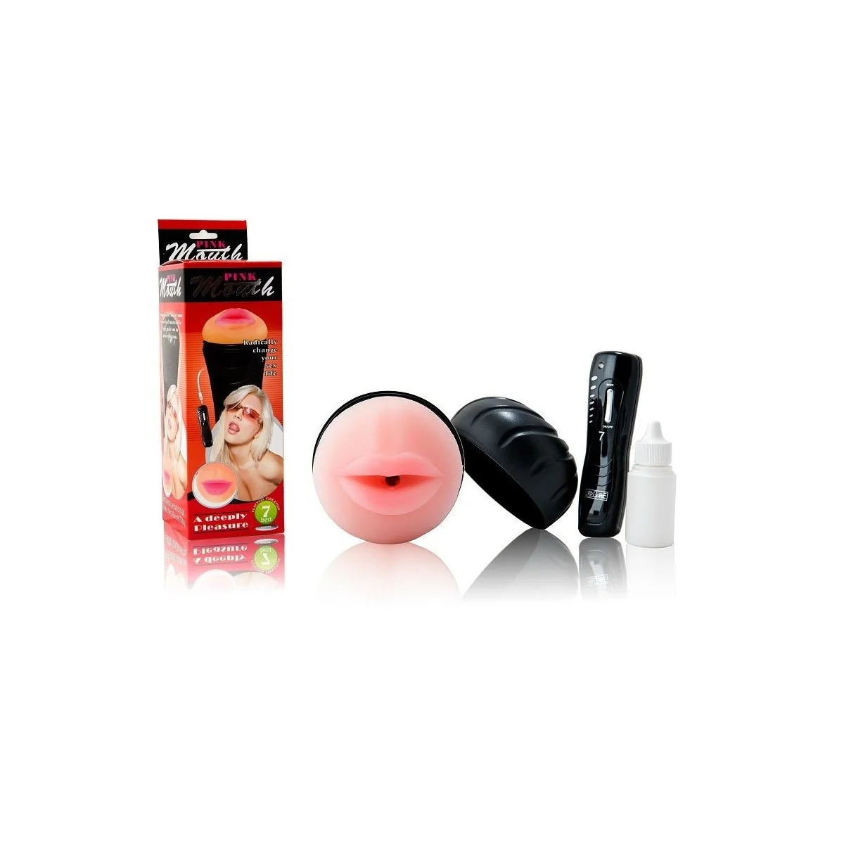 Mundmasturbator mit Vibrator 7 Rhythmen von Baile For Him kaufen | Fesselliebe