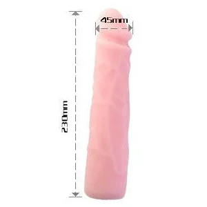 Realistischer Skin Touch Silikondildo 23 cm von Baile Dildos kaufen | Fesselliebe