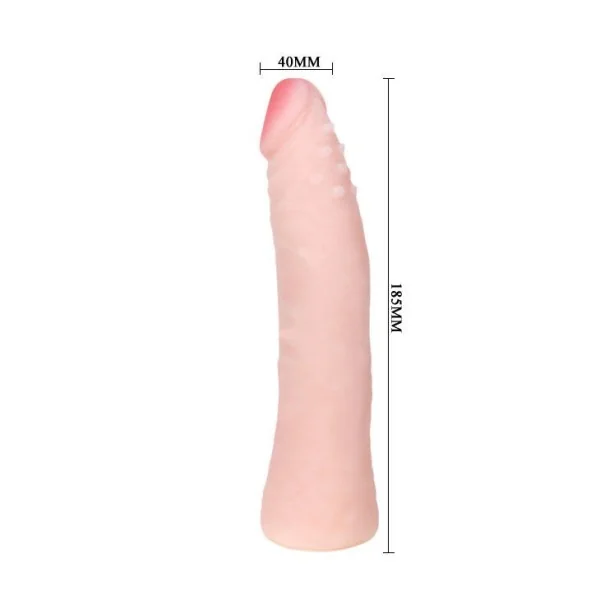 Realistischer Skin Touch Silikondildo 19 cm Zufllige Boxfarbe von Baile Dildos kaufen | Fesselliebe
